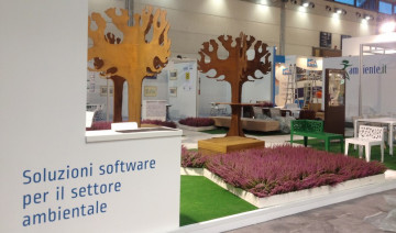 Progettazione stand Ecomondo 2012