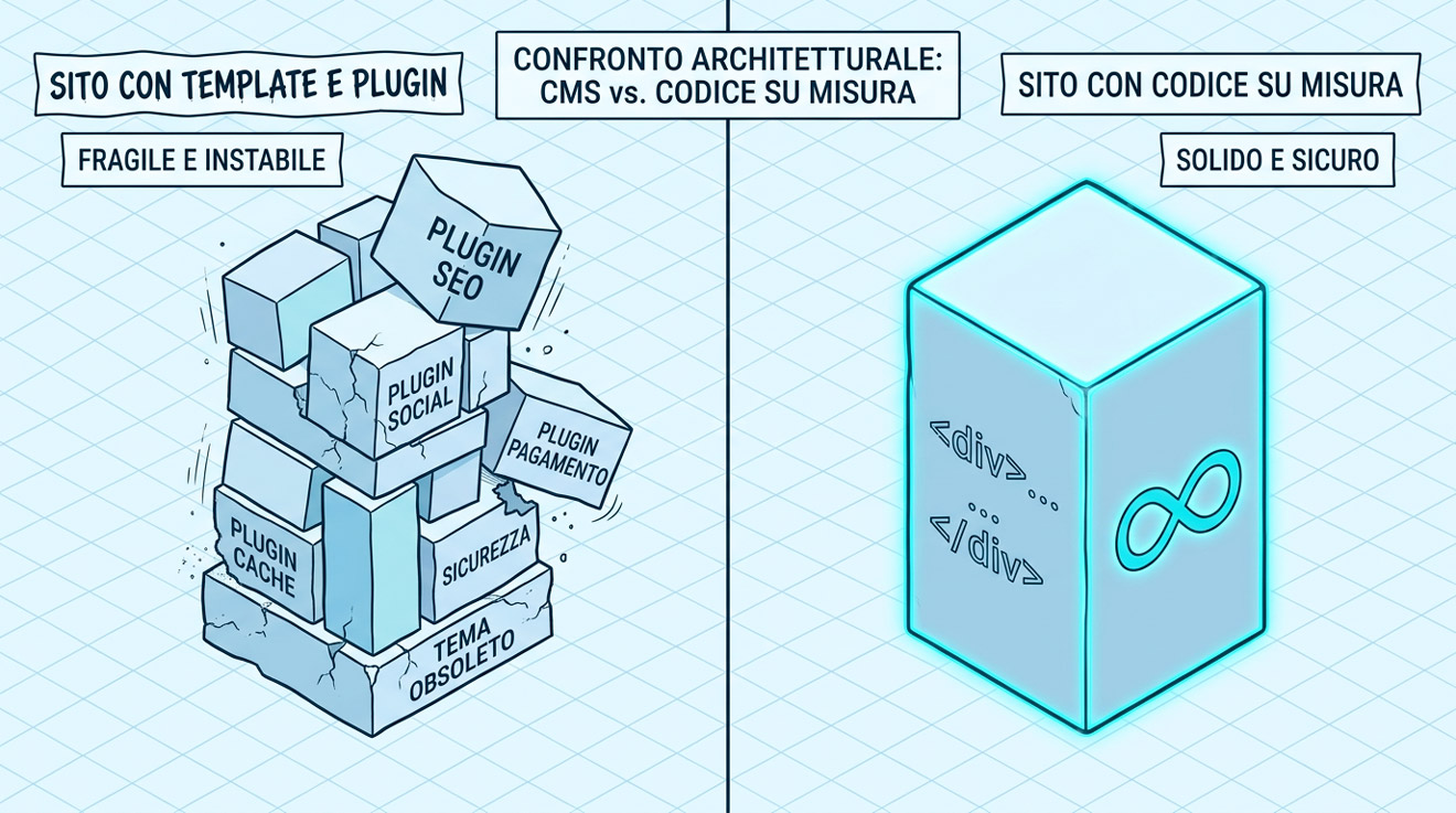 Meglio WordPress o Sito Custom?
