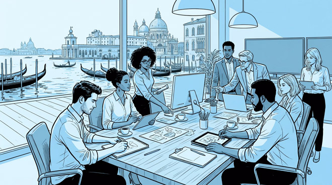 Comunicazione integrata a Venezia per branding, web, social e produzione multimediale